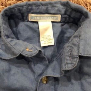 Baby boy linen summer shirt